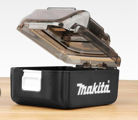 BATTERY MOUNTS Box For B-69917 18V MAKITA Storage Shelf for BL1850B BL1830B BL1860B ► Photo 1/3