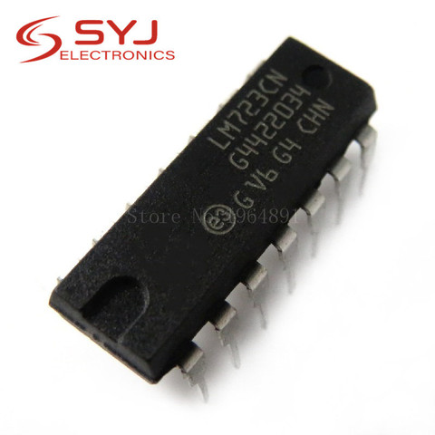 10pcs/lot LM723CN LM723 DIP-14 In Stock ► Photo 1/1