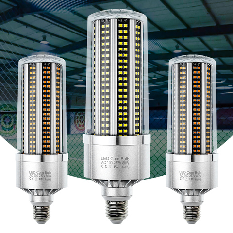 LED Bulb 200W 150W 120W 100W 80W Lampada LED E27 110V Corn Bulb E39 Bombillas LED Lamp 220V E40 Factory Light Workshop Lighting ► Photo 1/6