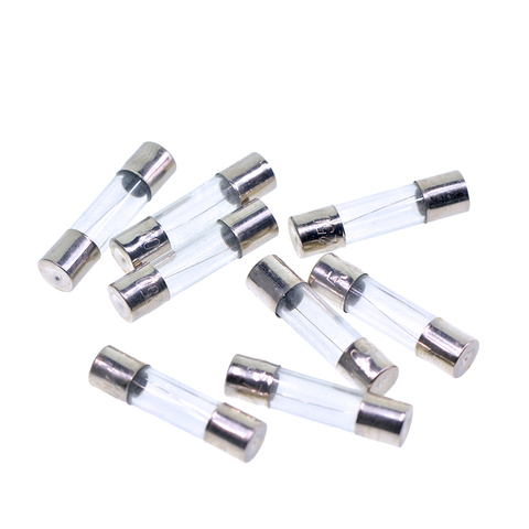 10pcs/lot One Sell 5*20mm 6*30mm Fast Blow Glass Tube Fuses 5x20 6x30 mm 250V 0.5 1 2 3 4 5 6 8 10 15 20 25 30 A AMP Fuse ► Photo 1/1