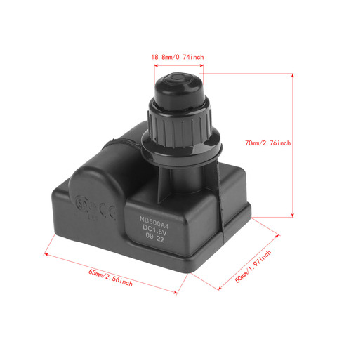 Universal Spark Generator 4 Outlet Push Button Igniter for BBQ Gas Grill Replacement DC1.5V ► Photo 1/6