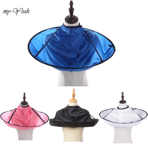 4 Colors DIY Hair Cutting Cloak Umbrella Cape Cutting Cloak Hair Shave Apron Hair Barber Gown Cover Household Cleaning Protecter ► Photo 1/6
