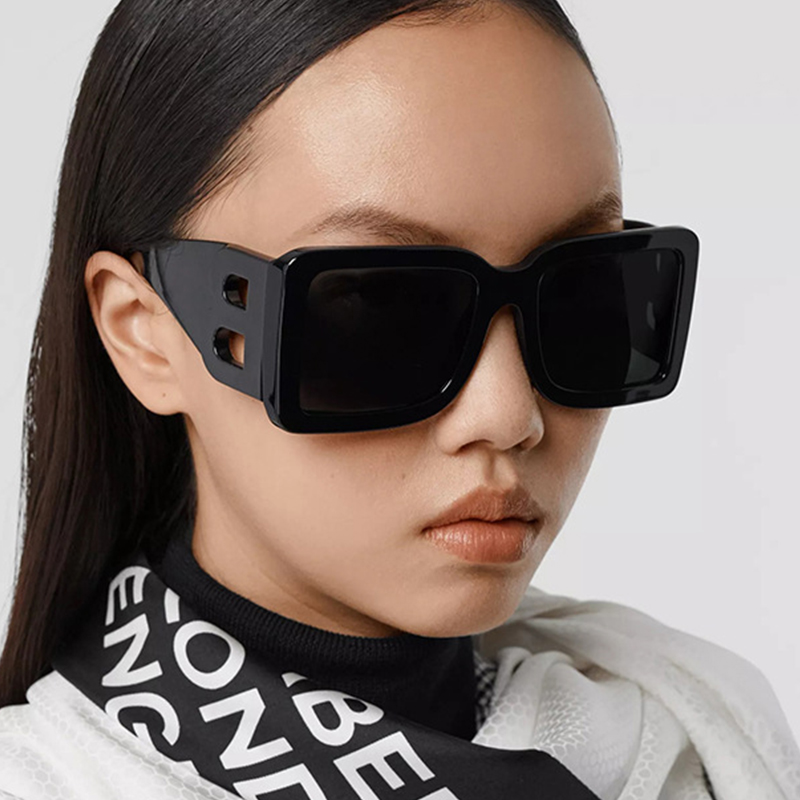 Ladies Oversized Sunglasses UV400 Womens Stylish Square Frame Fashion Shades NEW 