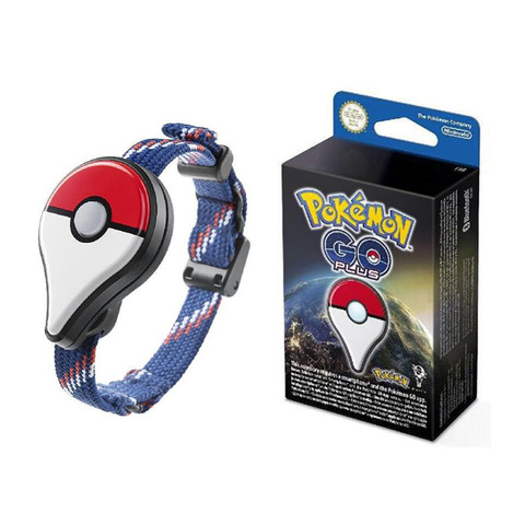 Genuine Pokemon GO Plus Bracelet Pocket Auto Catch Bluetooth Charging Band Switch Automatic Capturer Fantasy Figurines Toys ► Photo 1/5