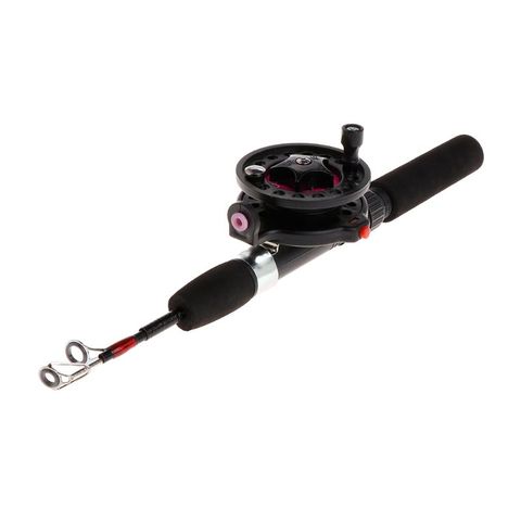 1 Set Fishing Rod With Fishing Reel Ultra Short Portable Mini Winter Outdoor Ice Fishing EVA Handle 4B/3B Reels Professional ► Photo 1/6