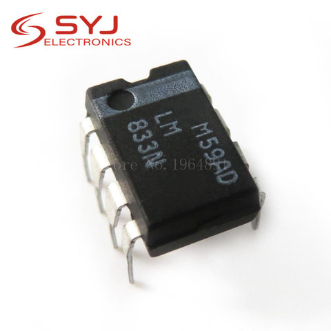 10pcs/lot LM833N LM833 DIP-8 In Stock ► Photo 1/1