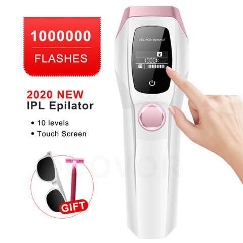 1000000 Flashes 2022 New  Laser Epilator Touch Screen 10 Levels IPL Photoepilator Hair Removal Epilator depiladora Dropshipping ► Photo 1/6