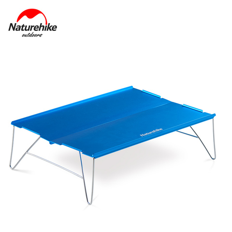 Naturehike Foldable Camping Table Aluminum Alloy Outdoor Durable lightweight Stainless Steel Desk Portable Tea Table NH17Z001-L ► Photo 1/6