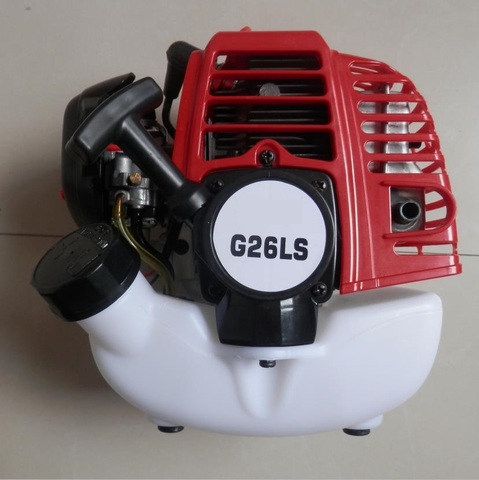 G26LS GASOLINE ENGINE G26L 2600 25.4CC  2 CYCLE BRUSHCUTTER STRIMMER SPRAYER WIPPER MISTER DUSTER MOTORBIKE OEM NEUTRAL MOTOR ► Photo 1/6