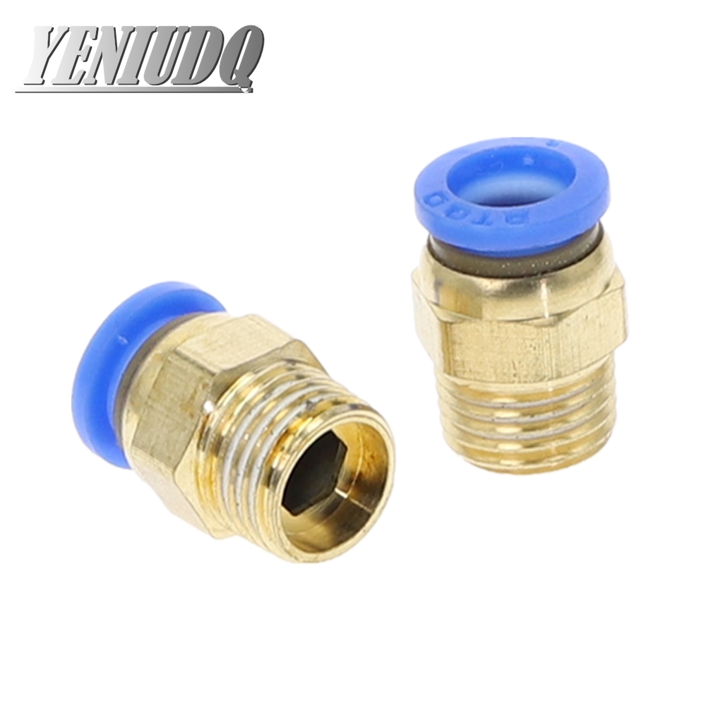 10PCS Tube OD 4mm-1/4" BSP Female Pneumatic Connector Push In To Connect Fitting 