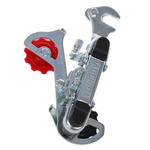Racing Bicycle Part Silver Tone Metal 3-7 Speed Rear Derailleur ► Photo 1/4