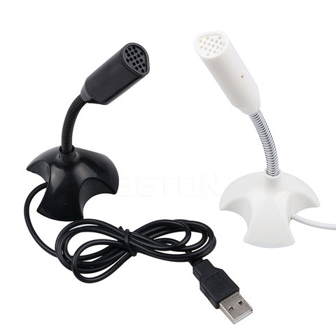New Portable Studio Speech Mini USB Microphone Stand Mic With Holder For Microfono Computer laptop ► Photo 1/1