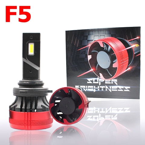 110W 6500K F5 LED Headlights Bulb H7 H11 H8 9005 9006 H1 LED Bulbs LED H7 headlight kit  Fog Light H4 H7 H13 Car LED Headlamp ► Photo 1/6