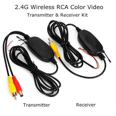 2.4G Wireless Transmitter & Receiver for Car Reverse Rear View Backup Camera and Monitor Parking Assistance Vehicle CAM ► Photo 1/6