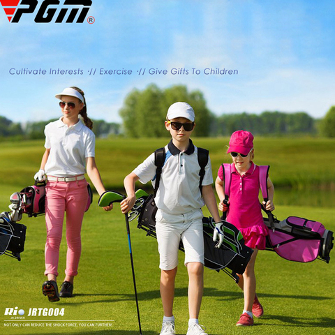 3-12 Age Boys Girls Kids Golf Club Full Sets Gift Children's Junior School Practice Learning Carbon Swing Putter Bag Driver Iron ► Photo 1/6