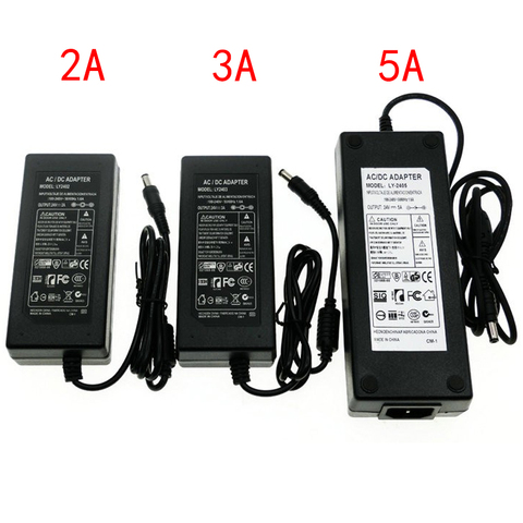 Power Adapter Supply AC to DC 5V 12V 24V 1A 2A 3A 5A 6A 8A Lighting Transformer For Led Strip 5 12 24 V Power Supply LED Strip ► Photo 1/6