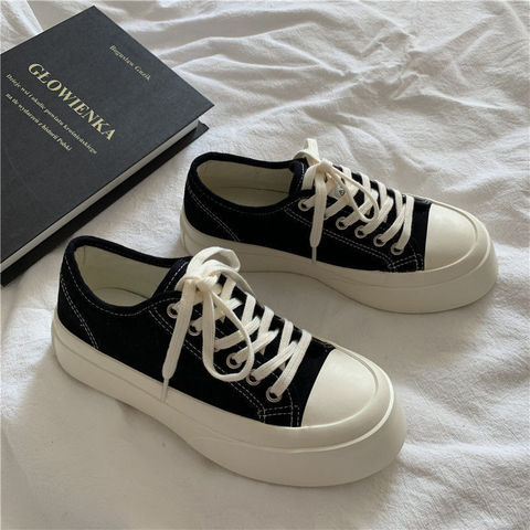 Lolita Shoes Platform Shoes Vintage Women Casual Shoes Women Sneakers Round Head Tennis Shoes Japanese Undefined Boots Female ► Photo 1/6