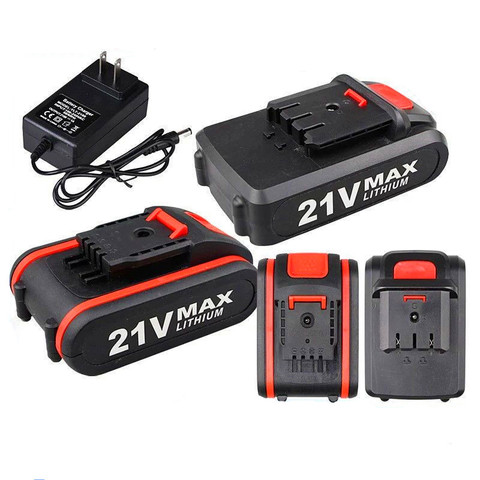 21V Electric Drill Special Battery Household Cordless Electric Screwdriver Lithium Battery Rechargeable 18650 Battery Pack Power ► Photo 1/6
