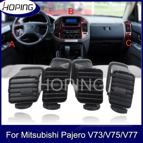 Hoping Car Dashboard AC Air Conditioning Vent Outlet For Mitsubishi Pajero V73 V75 V77 ► Photo 1/6