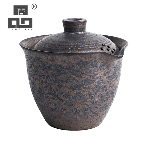 TANGPIN japanese ceramic teapots gaiwan vintage chinese kung fu tea pot 200ml ► Photo 1/6