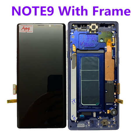 With Frame Original AMOLED  for Samsung Galaxy NOTE9  N960A N960U N960F N960V LCD display touch screen assembly with dots ► Photo 1/6