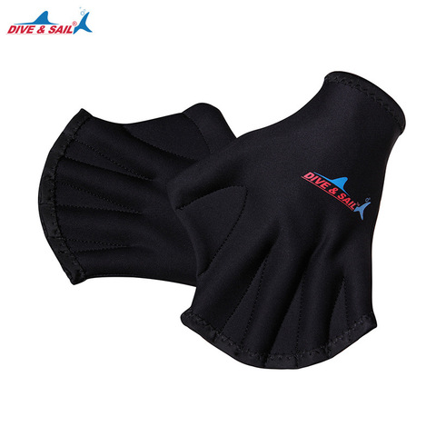 1 Pair Men Women 2MM Neoprene Diving Gloves Snorkeling Dive Swimming Paddles Palm Webbed  Scratch-resistant Hand Guard Equipment ► Photo 1/6
