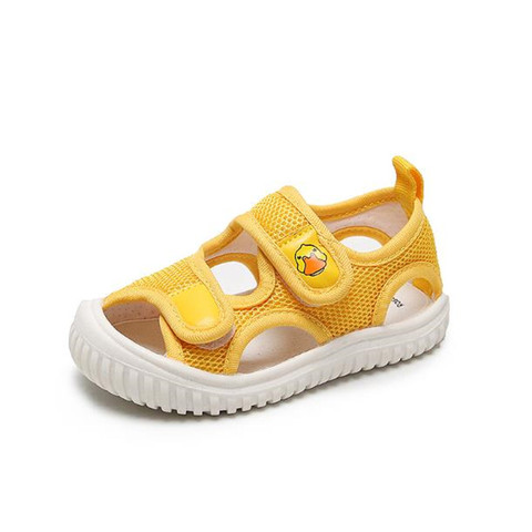 Kids Shoes Casual Children Kids Sandals Baby Boy Closed Toe Summer Beach Sandals Flat Breathable Mesh Slip-On Shoes ► Photo 1/6