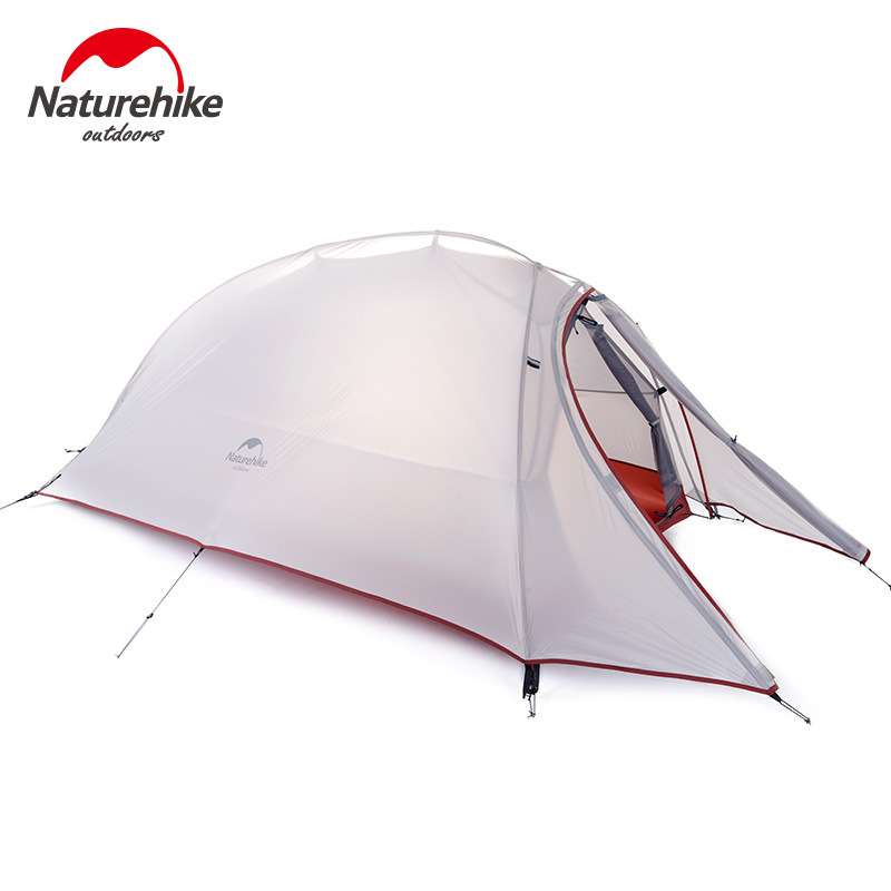 Naturehike Ultralight Backpacking Camping Hiking Tent 20D Silicone 1/2/3 Person 