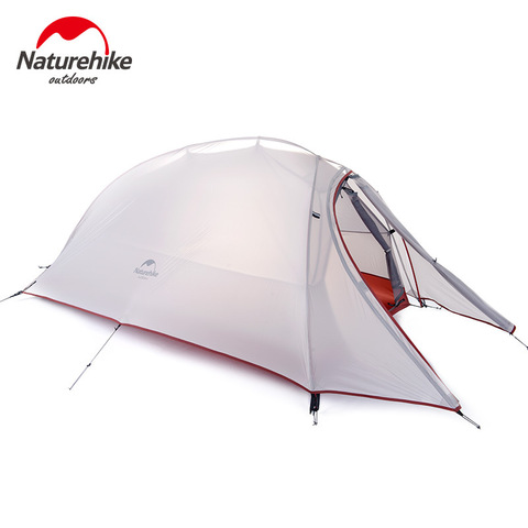 Naturehike Cloud Up Series 1 2 3 Person Tent Outdoor  Ultralight Camp Tent with Mat Camping 20D Silicone Travel ► Photo 1/6