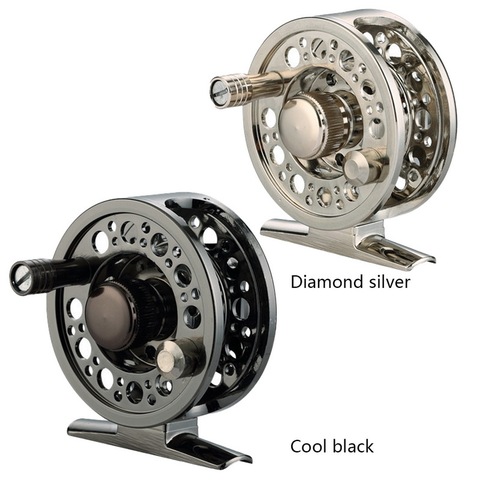 Fly Fishing Reel Aluminum Alloy For Saltwater And Freshwater Fishing Wheel Fly Wheel Fishing Accessories Winter Outdoor Fishing ► Photo 1/6