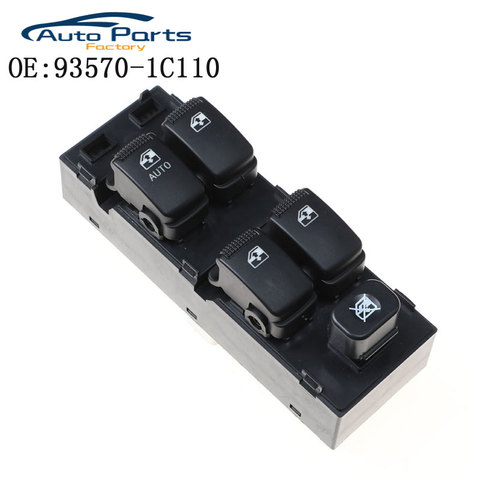 New 14 Pins Left Hand Drive Window Control Switch For Hyundai Getz 2003-2010 Matrix 2006-2011 93570-1C110 935701C110 ► Photo 1/6