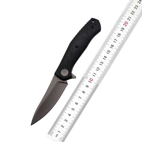 OEM KS flip folding knife 8Cr13Mov blade G10 handle outdoor camping hunting pocket fruit knife EDC tool 4020 ► Photo 1/6