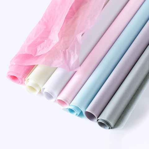 20pcs/set High-quality 50*70cm Tissue Paper Flower Clothing Shirt Shoes Gift Packaging Craft Paper Roll Wine Wrapping Papers ► Photo 1/6