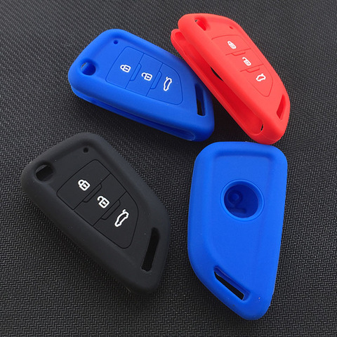 silicone key cover case for Universal 3 Buttons VVDI2 Wire Remote Car Key for Xhorse MINI Key Programmer VVDI Key ► Photo 1/6