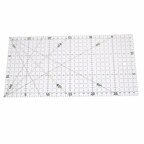 1 Pc 30x15cm Acrylic Patchwork Aligned Ruler Transparent Drawing Ruler Office & School Sewing Measuring Supplies ► Photo 1/3