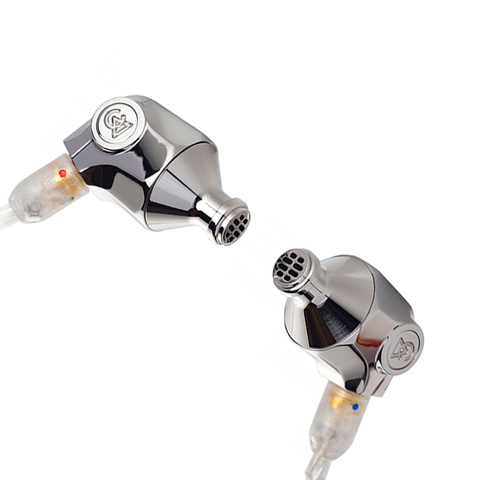 ALO Audio Campfire ATLAS Metal Earplugs 10mm Dynamic Driver in-Ear Earphone Pure silver Cable for Audiophile Musician ► Photo 1/6