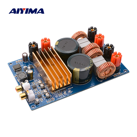 AIYIMA TPA3255 300Wx2 Class D Digital Amplifier Audio Board HIFI Stereo Power Sound Amplifier DC40V Home Theater Mini Amp ► Photo 1/6