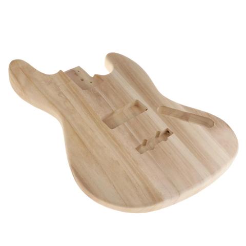 Unfinished Electric Guitar Body Handcrafted Guitar Barrel Maple Wood for JB Style Bass Guitar Replacement Parts ► Photo 1/6