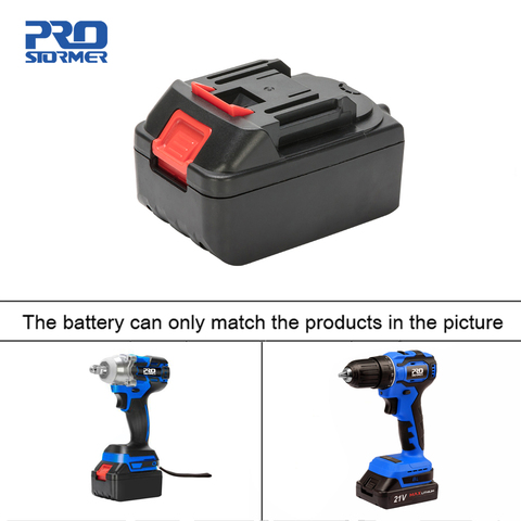 PROSTORMER Electric Wrench Battery 21V 4000mAh Fast Charging Li-ion Battery for 21V Cordless Wrench ► Photo 1/5