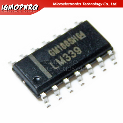 10pcs LM339 LM339DR SOP-14 Comparators Lo-Pwr Quad Voltage new original ► Photo 1/1