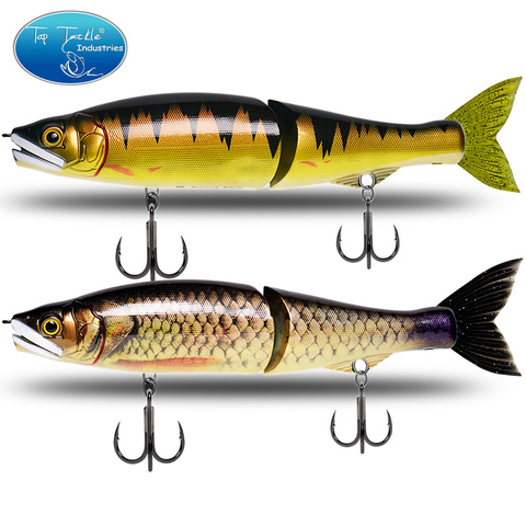 CF LURE 11.9/13.2inchWobbler Jointed Fishing Lures Hard Glide Bait Soft Tail Float Slide Swimbait Bass Fishing Tackle ► Photo 1/6