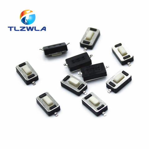 100pcs 3*6*2.5mm Light touch switch patch 2 feet micro Button switch two feet 3x6x2.5mm Touch switch The car's remote control ► Photo 1/2