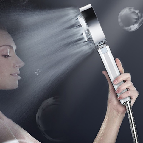 Pressurized Double-Sided Shower Head Shower Household Spa Shower Head Bathroom Shower Head Water-Saving Nozzle ► Photo 1/6