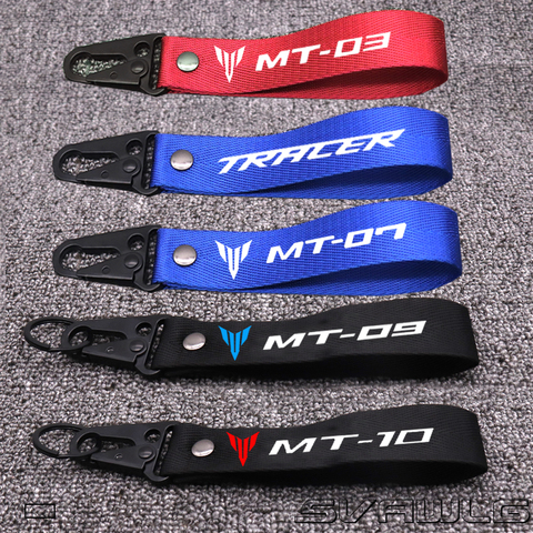 3D Key Holder Chain Collection Keychain for Yamaha MT 03 07 09 10 FZ07 FZ09 Tracer FJ Universal Motorcycle Badge Keyring ► Photo 1/6