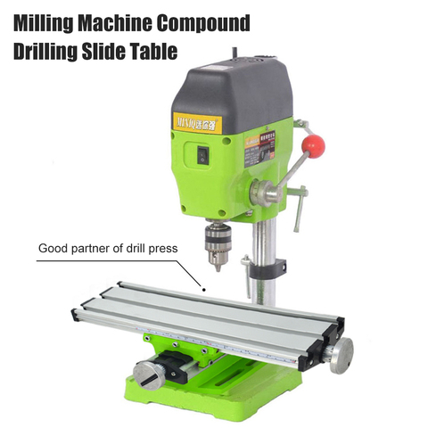 Worktable Working Cross Table Milling Machine Compound Drilling Slide Table For Bench Drill Vise drill milling machine stent ► Photo 1/6