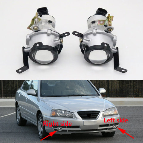 For Hyundai Elantra 2004 2005 2006 Car Front Bumper Left Right Side Fog Lamp Daytime Running Light Driver Light ► Photo 1/6