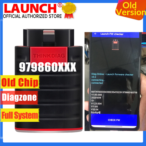 Old Version Thinkdiag 9798601XXX OBD2 full system Power than X431 V Diagnostic Tool All car system pk AP200 Code Reader ► Photo 1/6