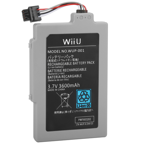 3.7V 3600mAh  ARR-002 Rechargeable Battery for Nintendo Wii U Gamepad Replacement Battery ► Photo 1/5
