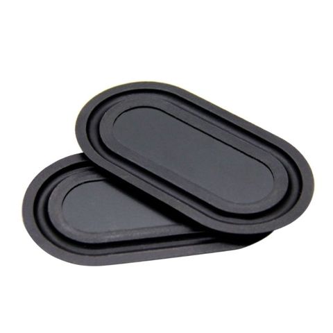 2PCS Oval Shape Bass Diaphragm Rubber DIY Speaker Plate Passive Radiator Auxiliary Bass Vibration Plates 2040-6090 ► Photo 1/6