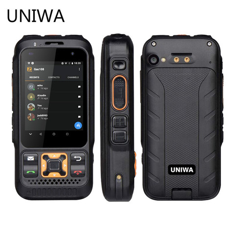 UNIWA F30S Dual Version Zello Walkie Talkie Smartphone FDD-LTE 4G GPS 1GB+8GB Android 8.1 Quad Core Dual Camera Mobile Phone ► Photo 1/6